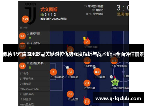 佩德里对阵国米欧冠关键对位优势深度解析与战术价值全面评估前景